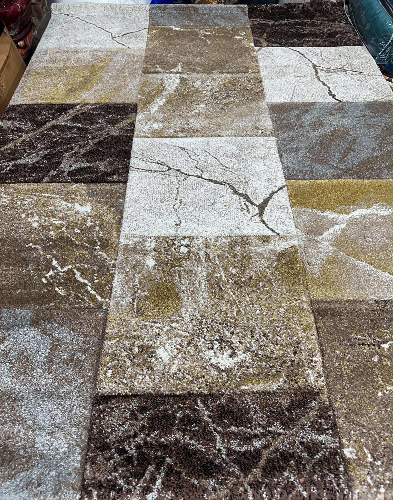 Patchwork Marble Carpet